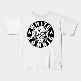 White Zombie Logo Kids T-Shirt